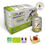 ATLET - Compotes Protéinée BIO Box (18x100g) - Pomme & Banane