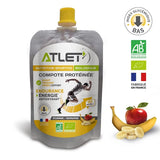 Nutri-Bay | ATLET - Compote Protéinée BIO (100g) - Pomme-Banane