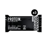 COOKNRUN - Barres Protéinées BIO (3x45g) - Goût au Choix