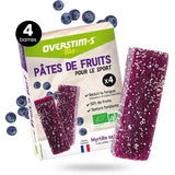 Fruit'n Perf - Pâtes de Fruits BIO (4x25g) - Myrtille