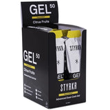 STYRKR - GEL50 Dual-Carb Energy Gel Box - Goût au Choix